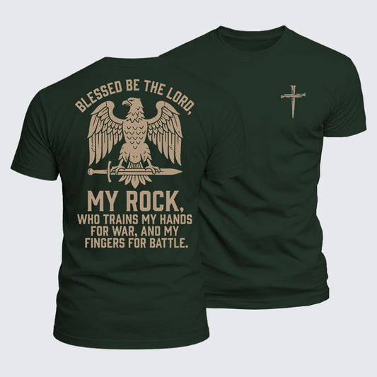 Luxe Mercerized Cotton Tee - Blessed Be The Lord