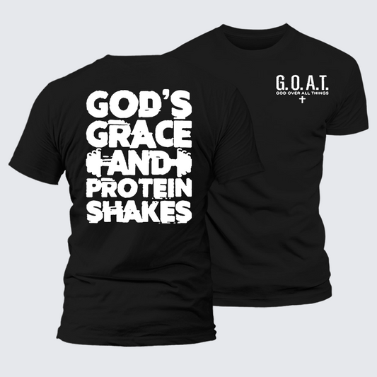 Luxe Mercerized Cotton Tee - Gym Faith
