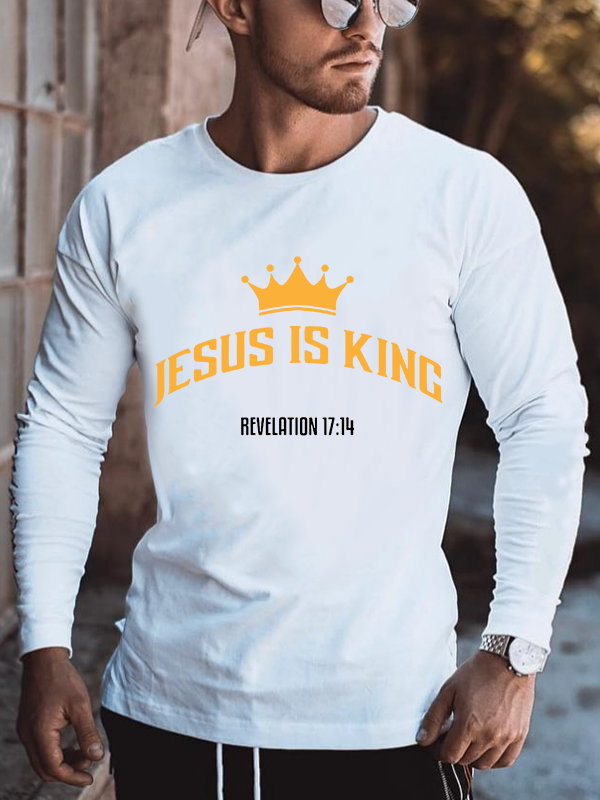 Jesus Is King Long Sleeve T-Shirt