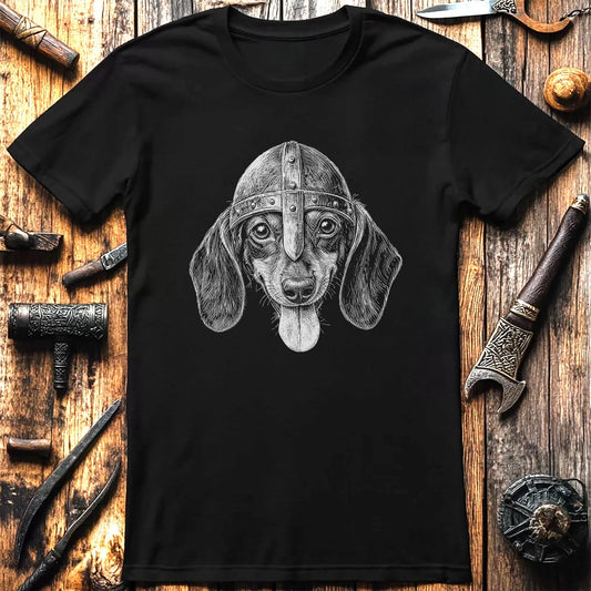 DACHSHUND-VIKING-HEAD-044 T-Shirt US
