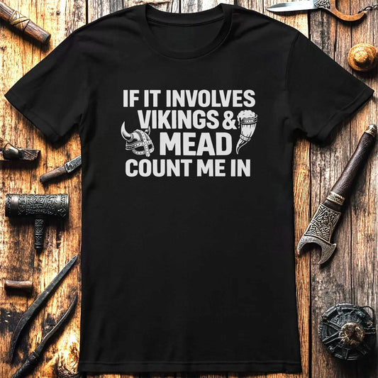 INVOLVES MEAD VIKINGS 026 T Shirt US