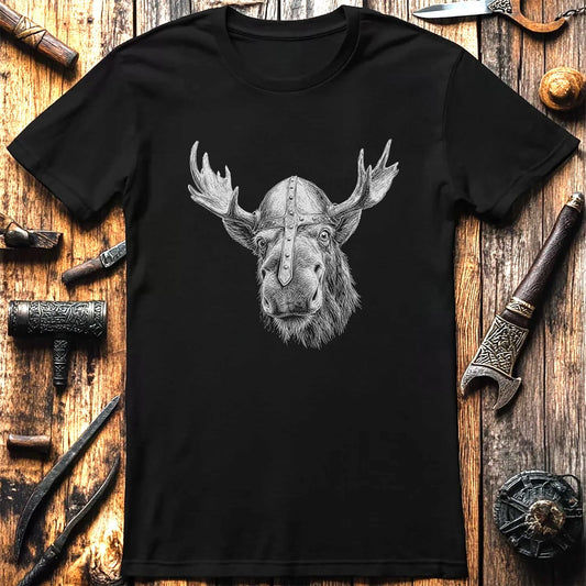MOOSE-VIKING-HEAD-044 T-Shirt US