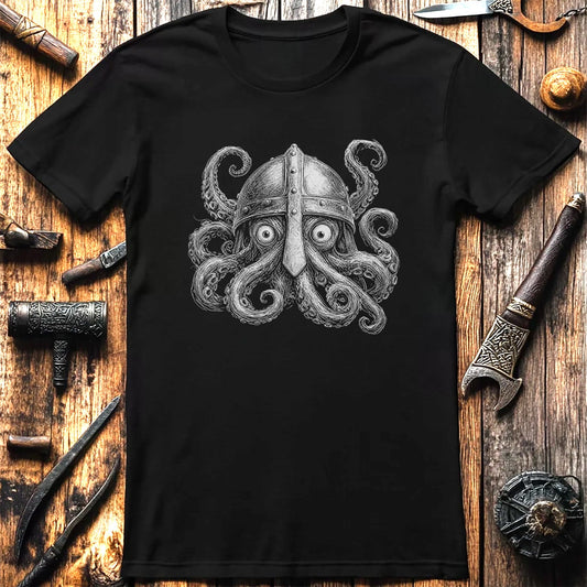 OCTOPUS-VIKING-HEAD-044 T-Shirt US