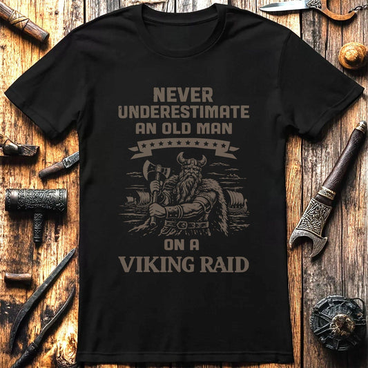 OLD MAN VIKING RAID 026 T Shirt US