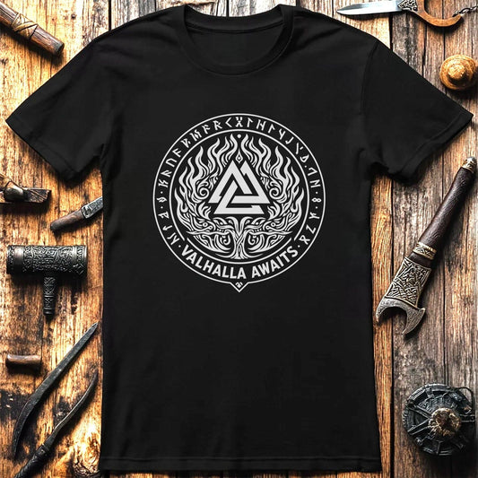 VALHALLA AWAITS 028 T Shirt US