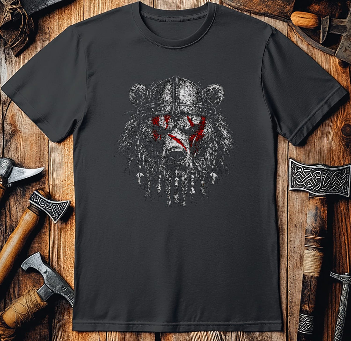 BEAR-BERSERKER-VIKING-050 T-Shirt