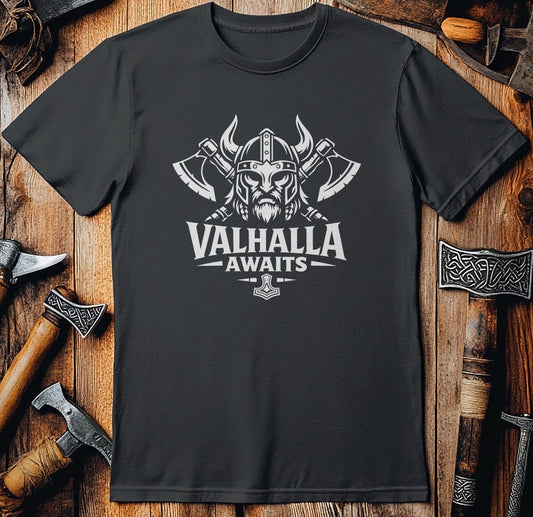 VALHALLA AWAITS 026 T Shirt US
