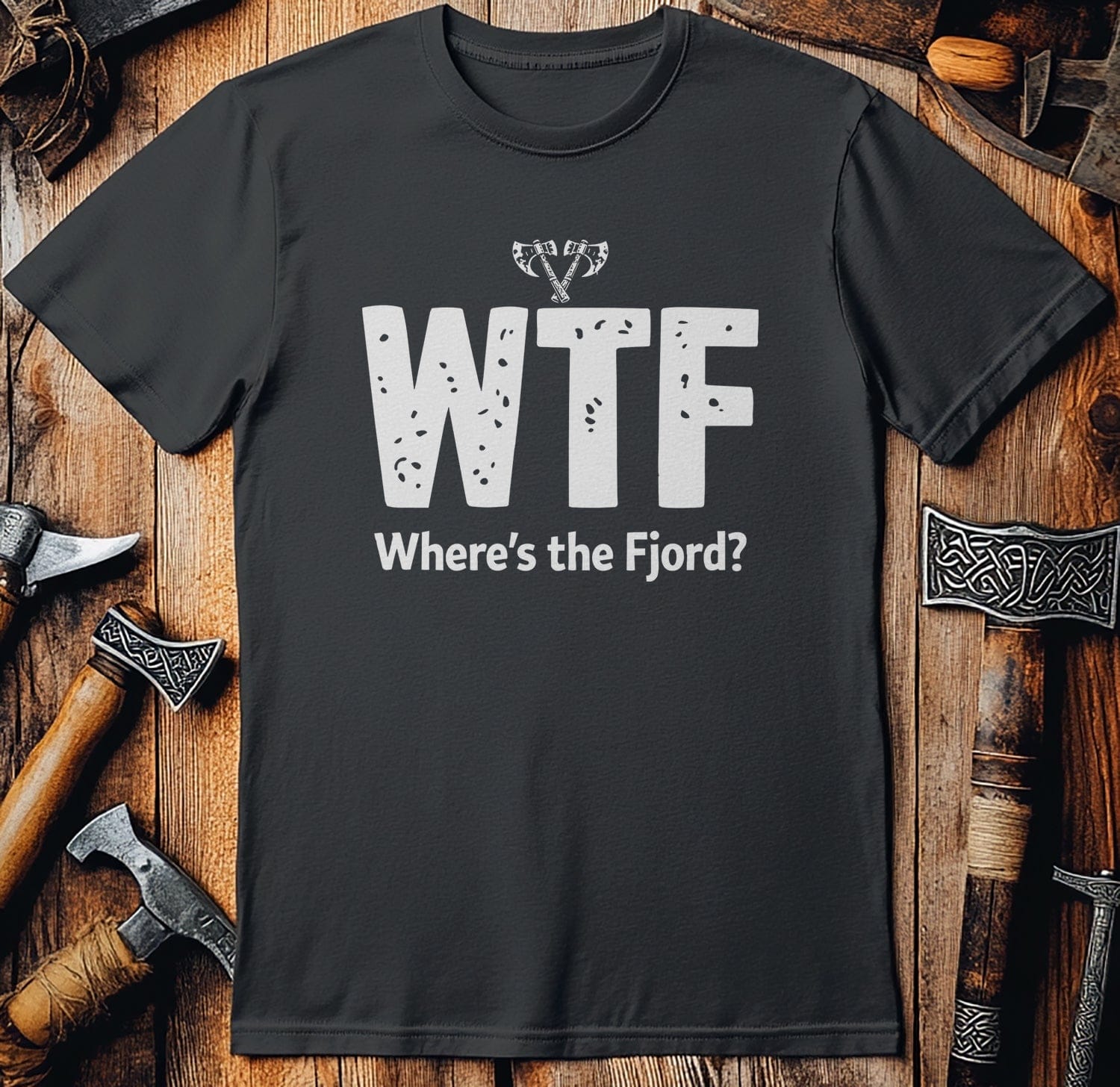 WHERE'S THE FJORD WTF 026 T Shirt US