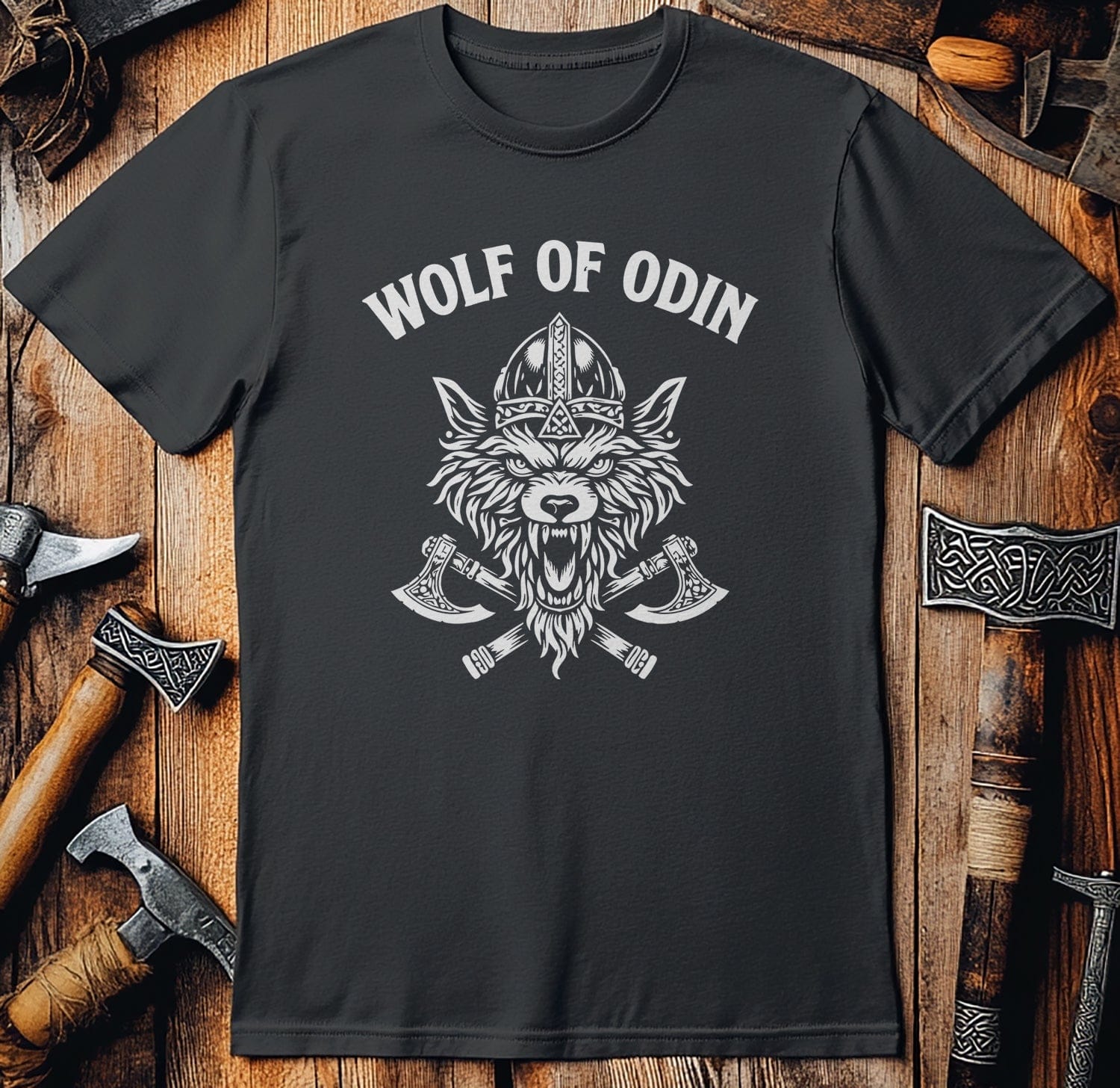 WOLF OF ODIN 028 T Shirt US