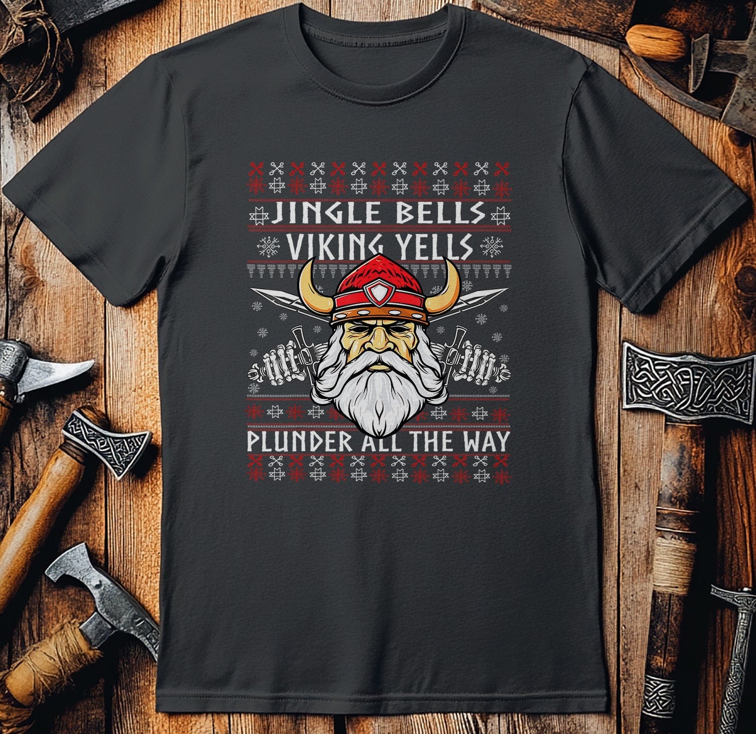 jingle bells viking 126 T Shirt US