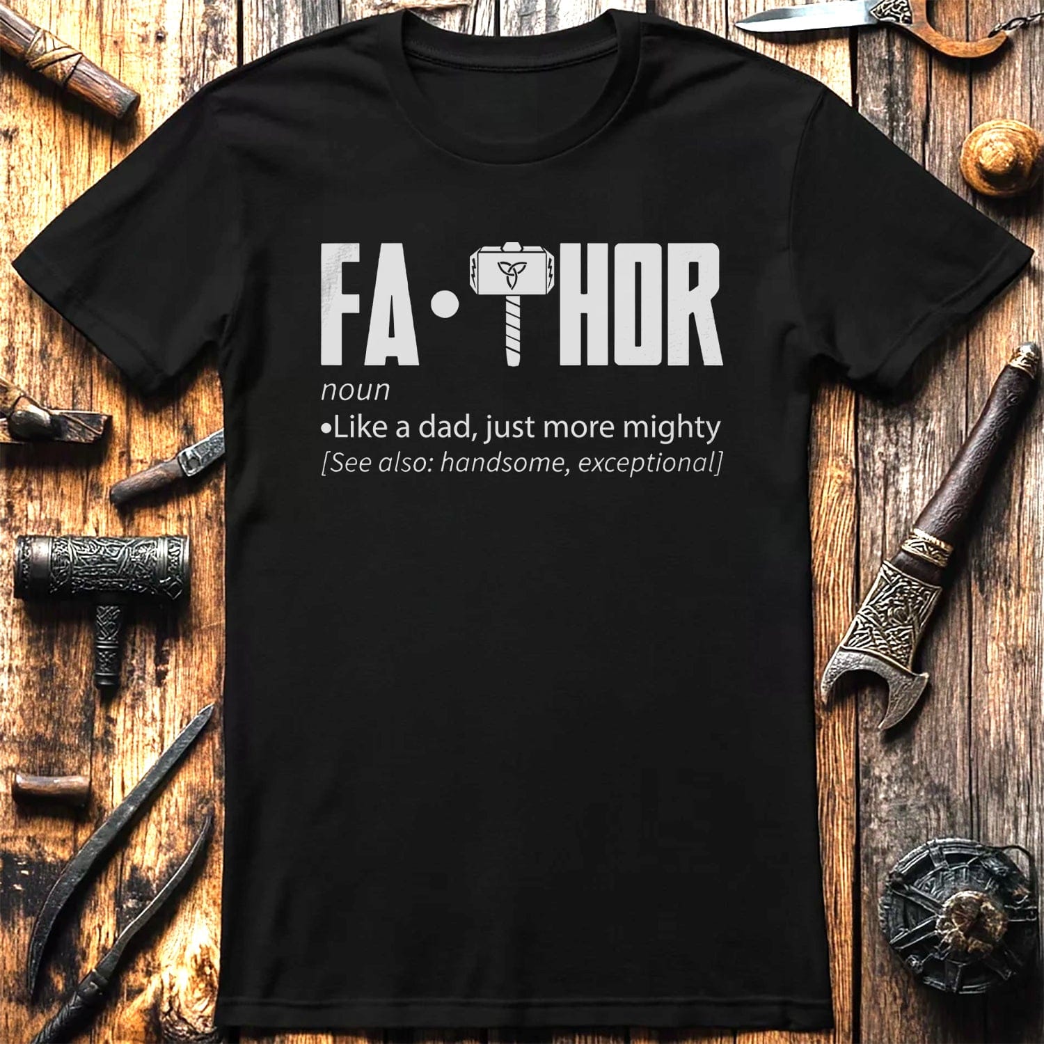 Fa Thor Text T-Shirt US
