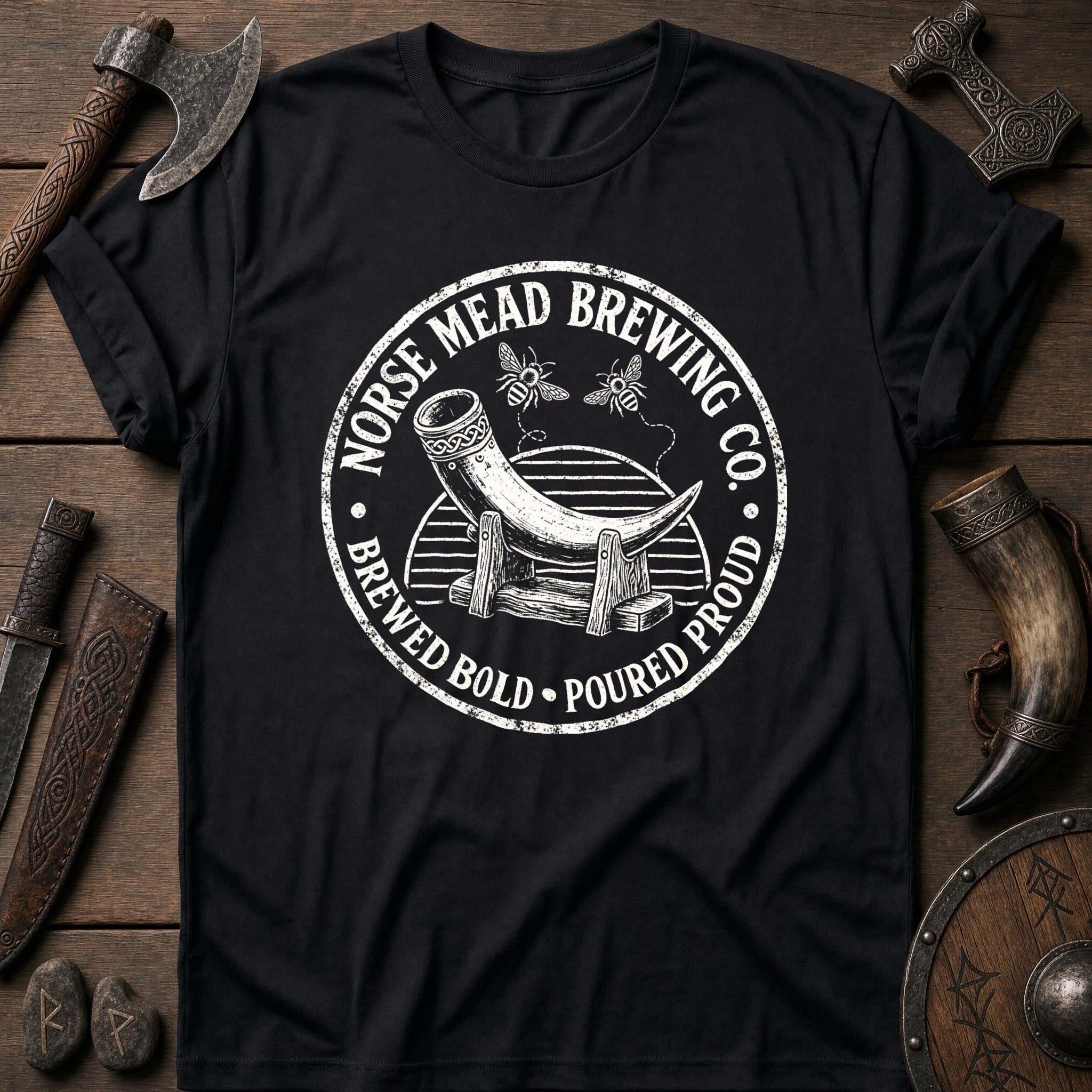Norse Mead Brewing Co Viking T-Shirt US