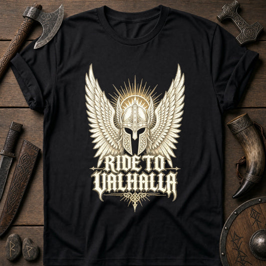 Ride To Valhalla Viking T-Shirt US