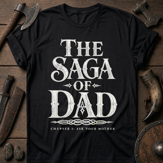 The Saga Of Dad Viking T-Shirt US