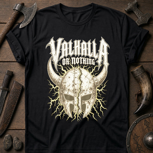 Valhalla Or Nothing Viking T-Shirt US