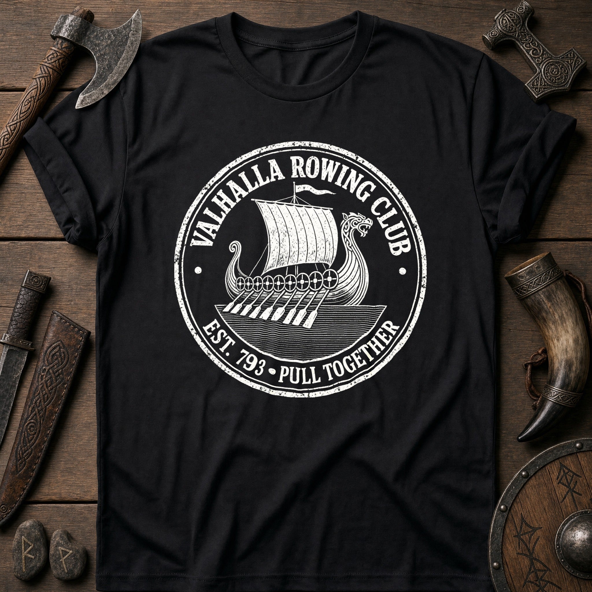 Valhalla Rowing Club Viking T-Shirt US