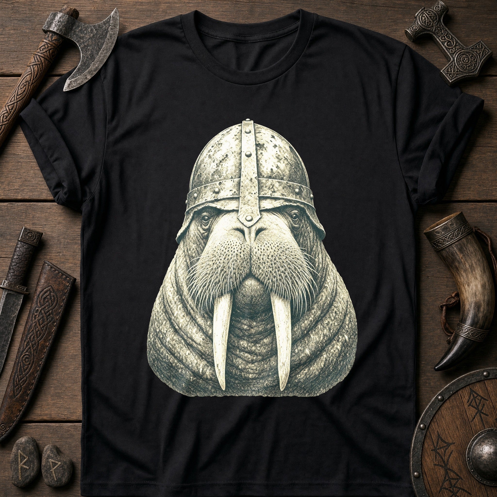 Walrus Sea Raider Viking T-Shirt US