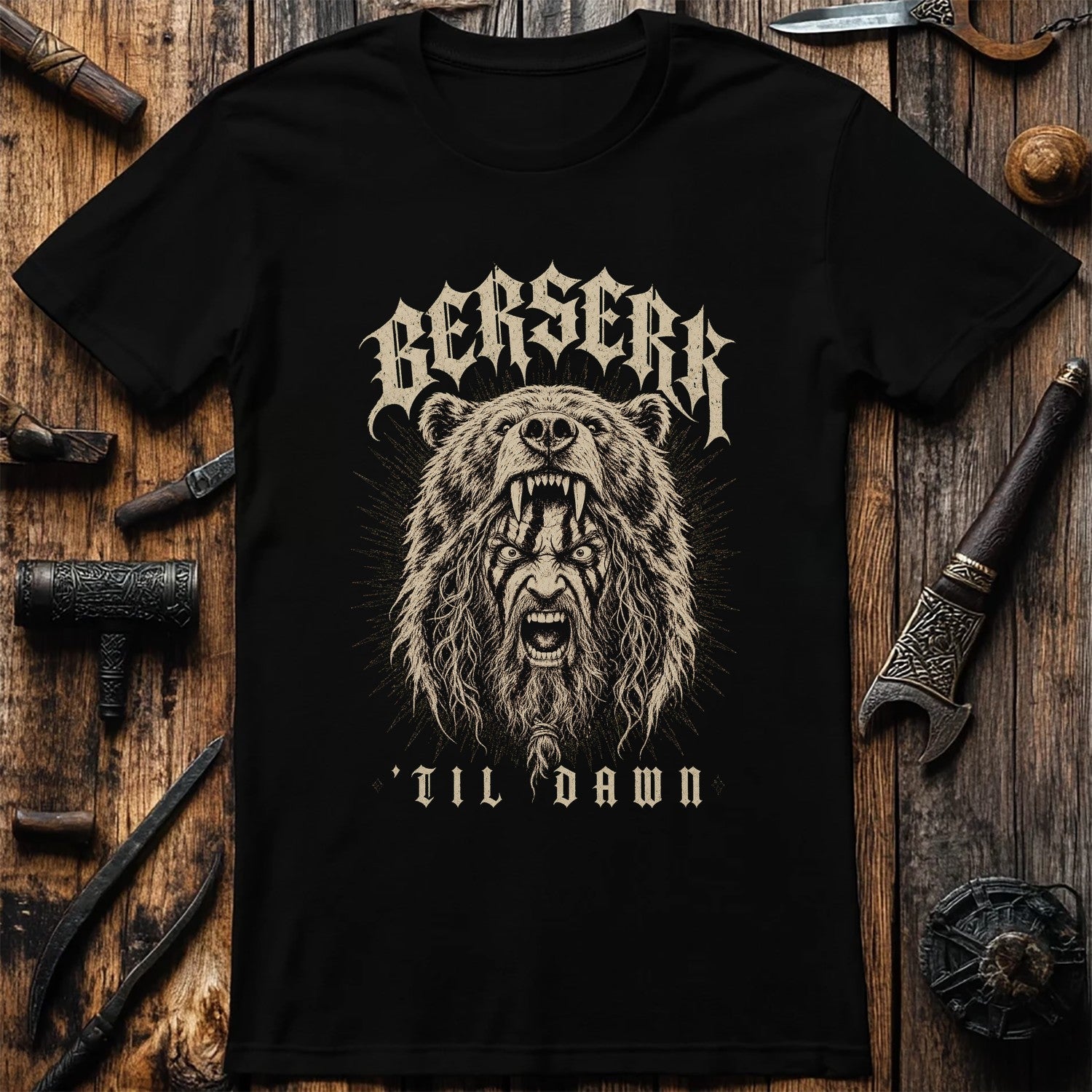 Berserk 'til Dawn Viking T-Shirt US