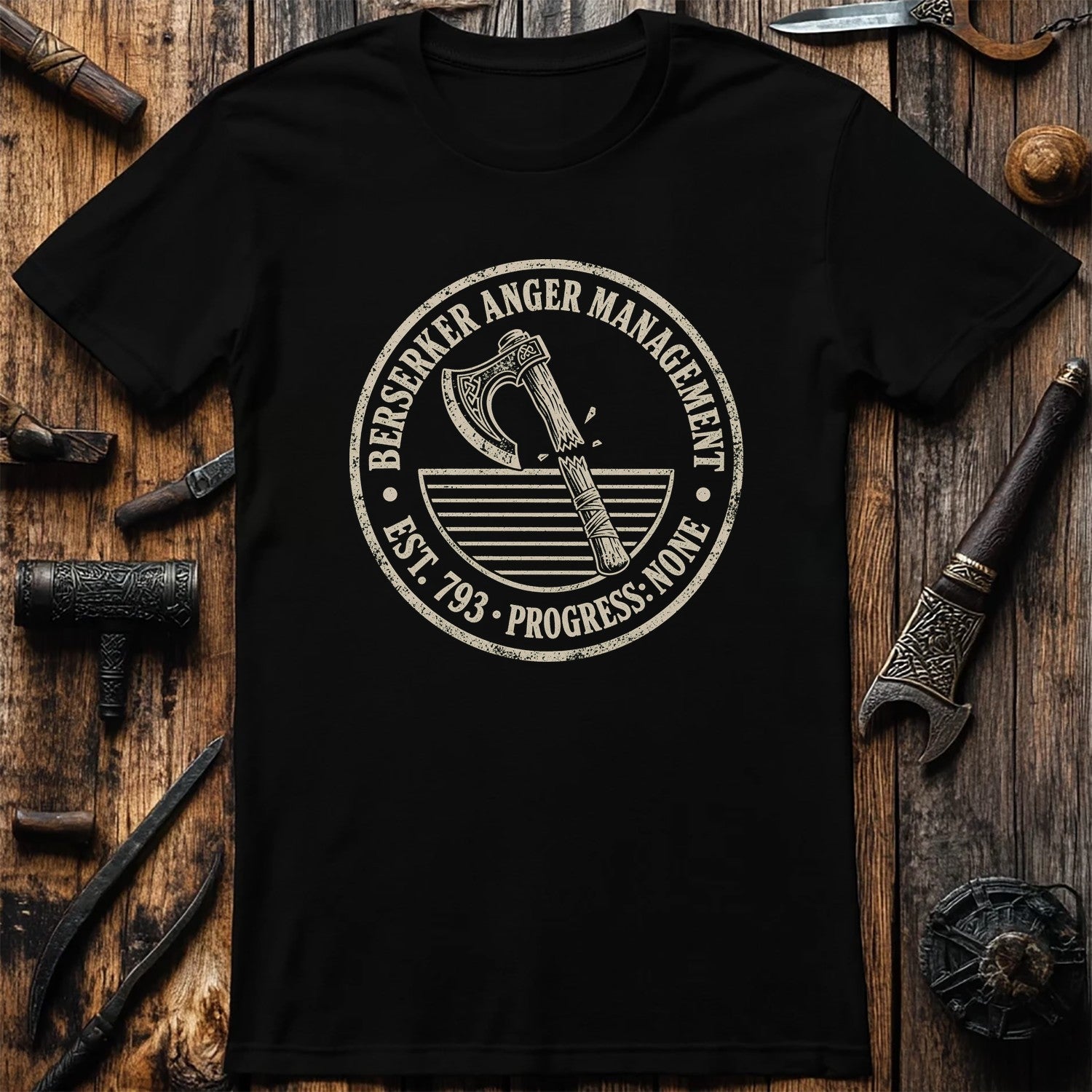 Berserker Anger Management Viking T-Shirt US