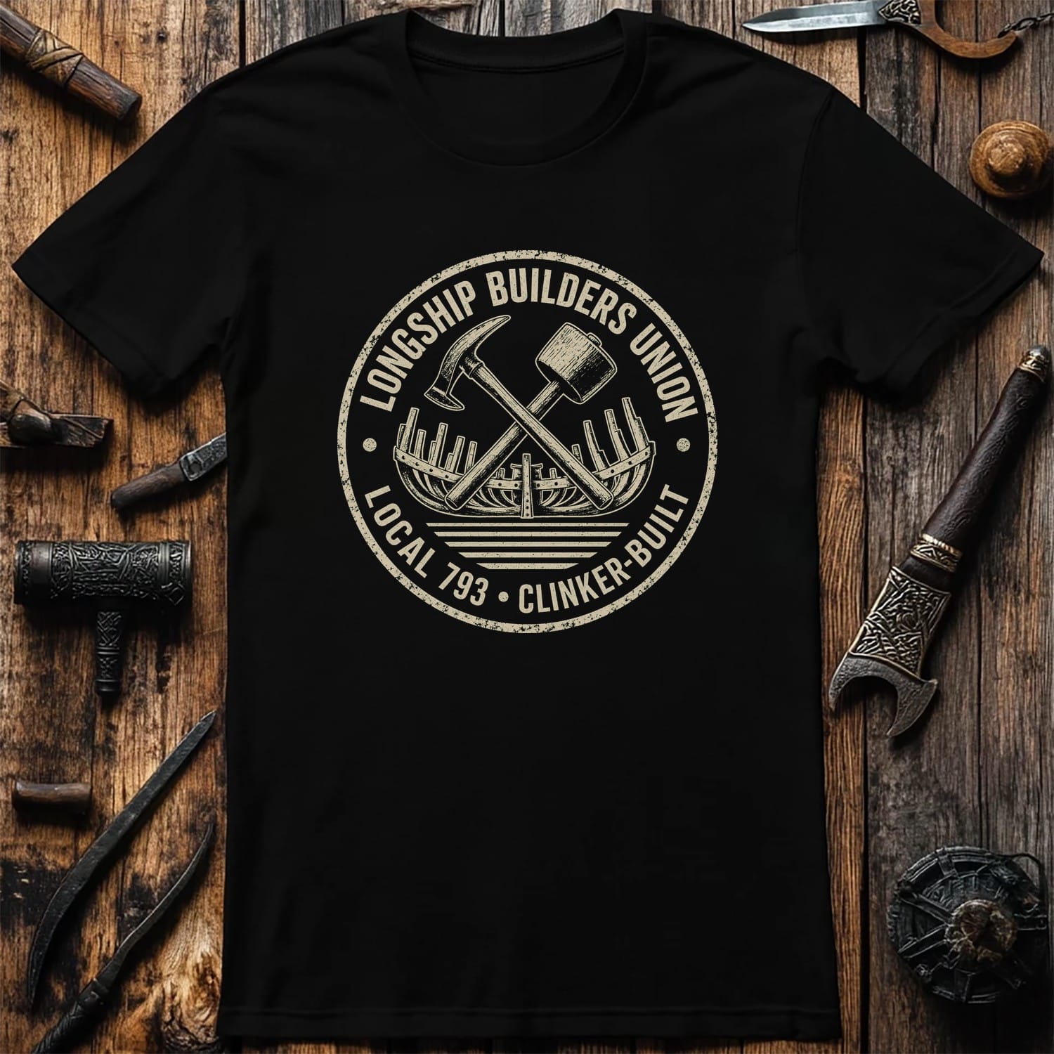Longship Builders Union Viking T-Shirt EU