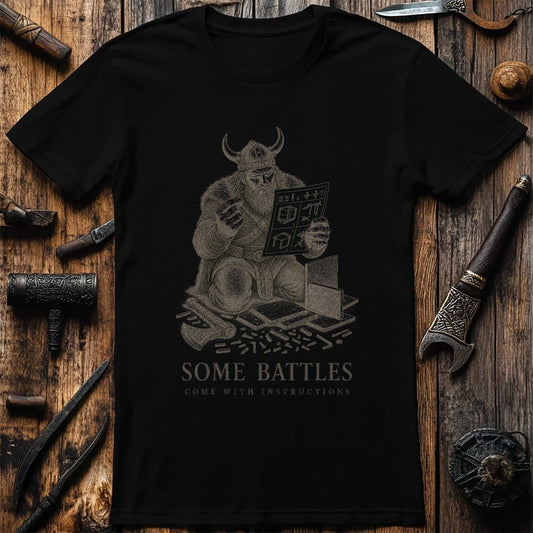 Some Battles Come With Instructions Viking T-Shirt US