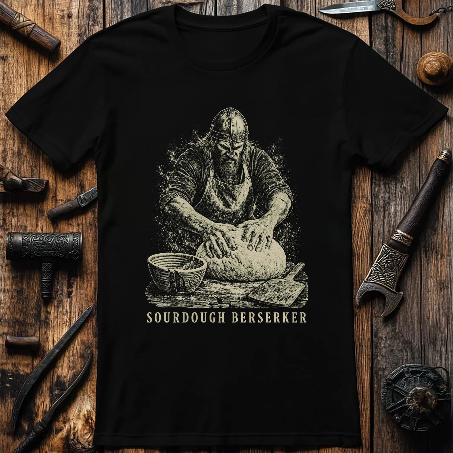 Sourdough Berserker Viking T-Shirt US