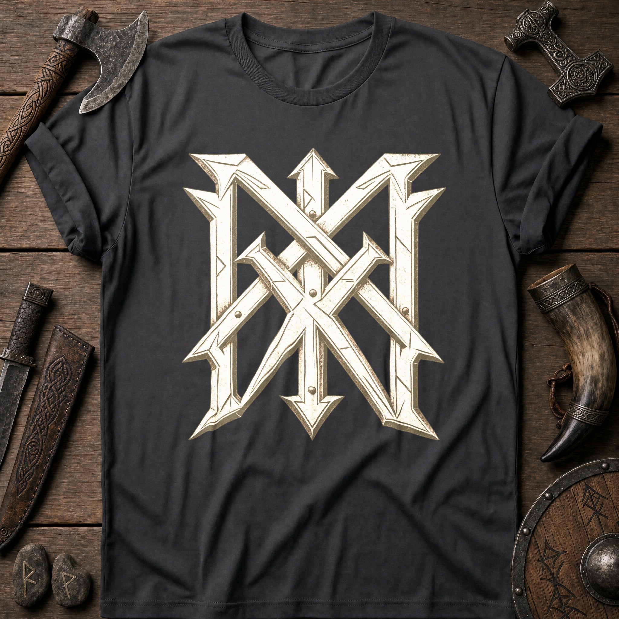 Bind Rune Monogram Viking T-Shirt US