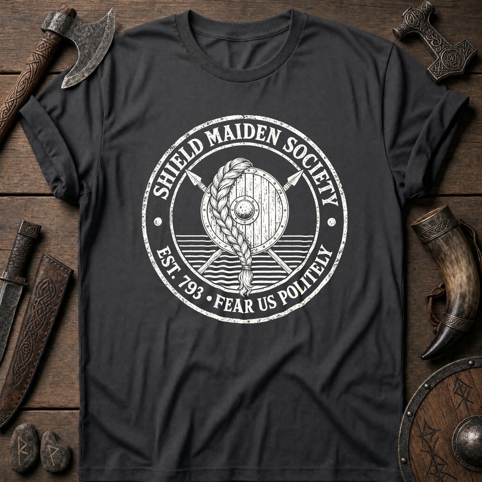 Shield Maiden Society Viking T-Shirt US