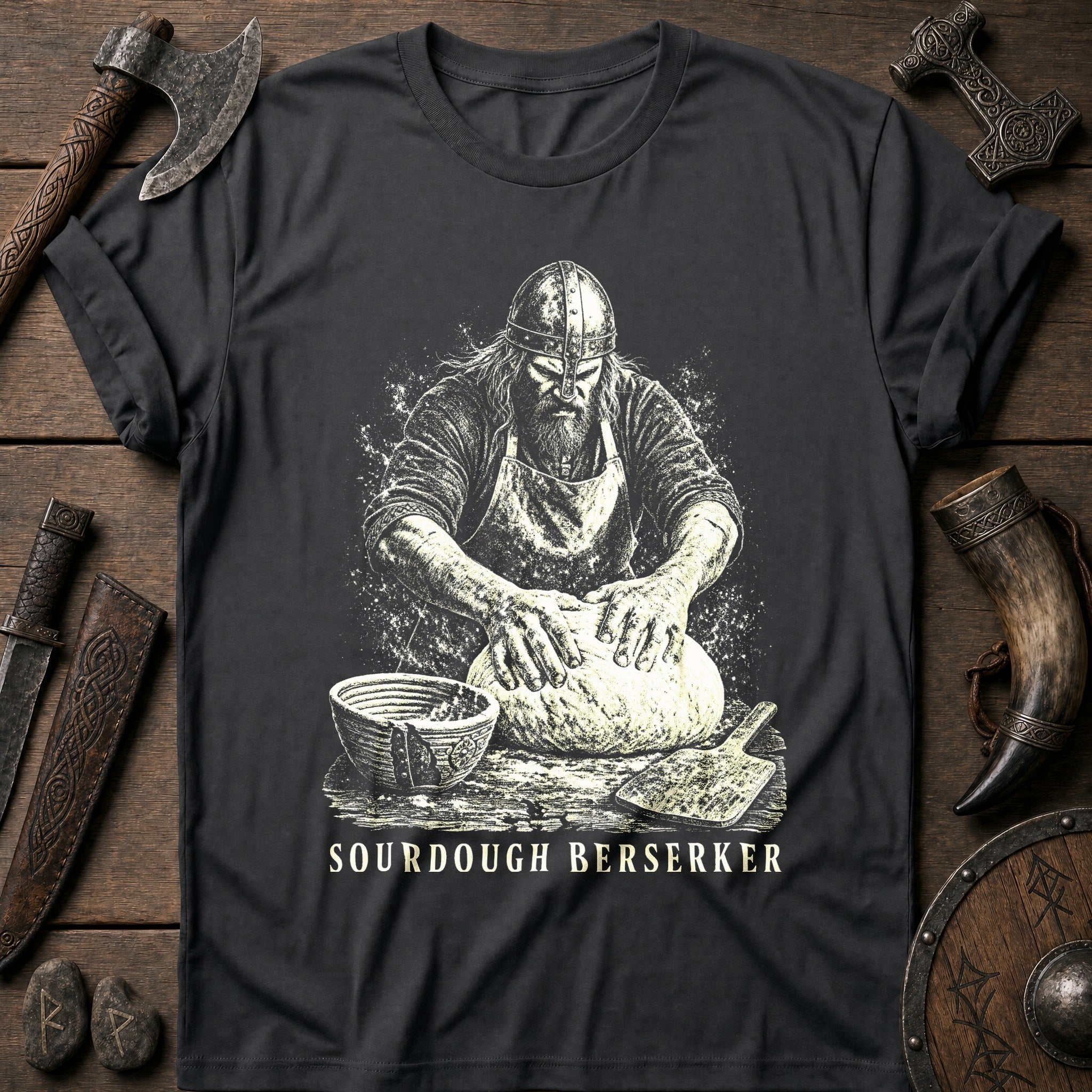 Sourdough Berserker Viking T-Shirt US