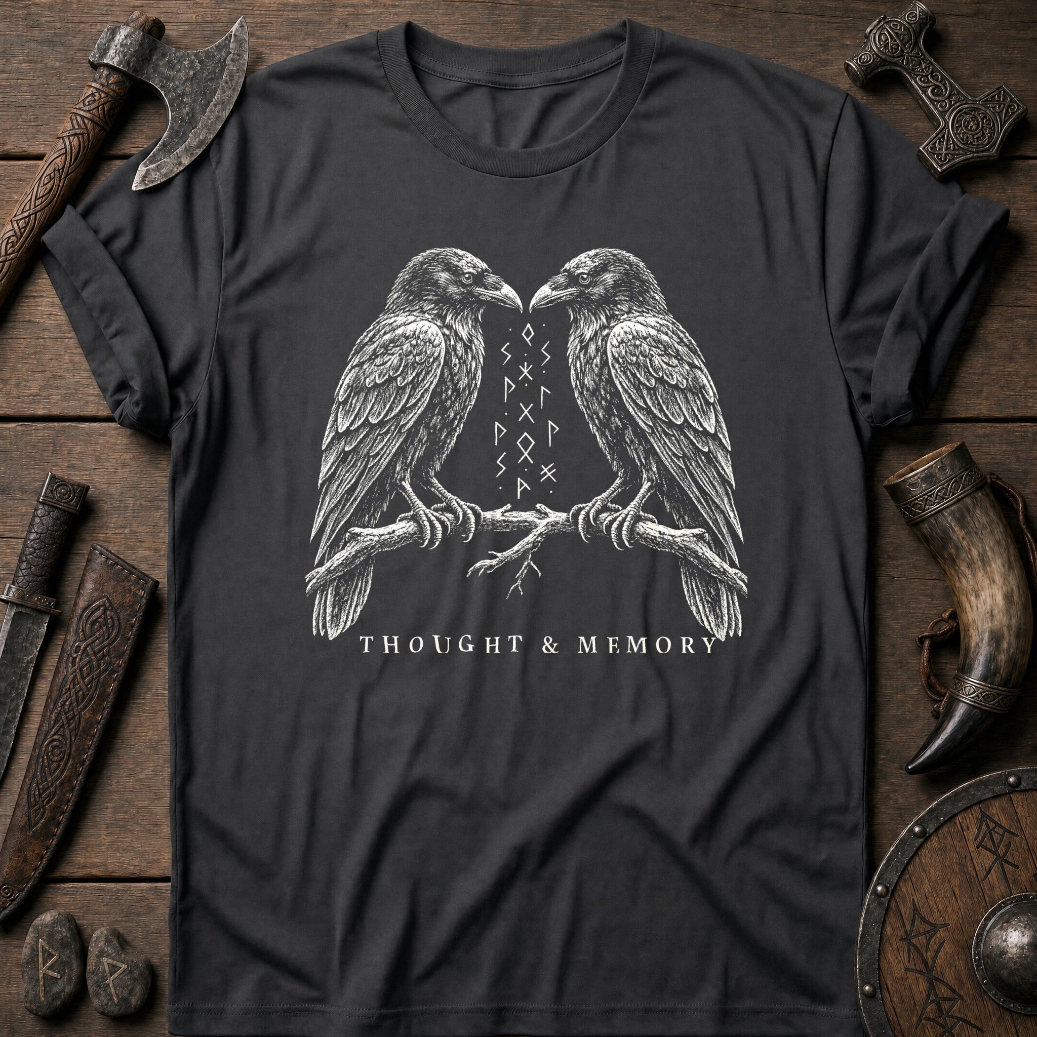 Thought & Memory Viking T-Shirt US