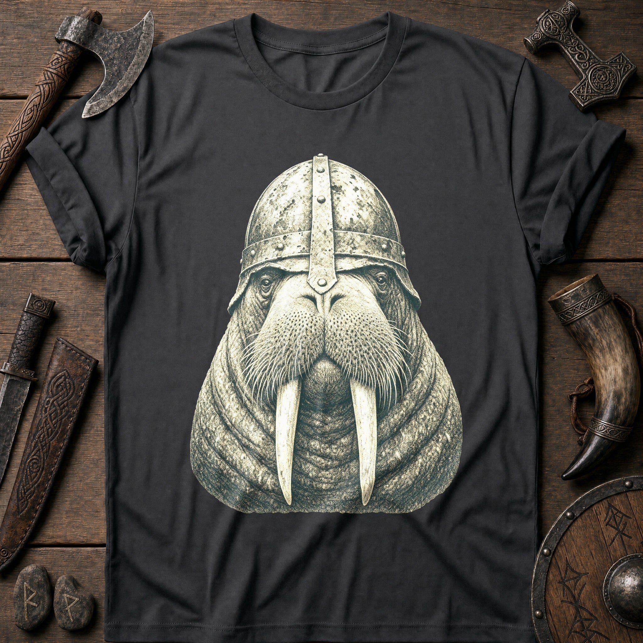 Walrus Sea Raider Viking T-Shirt US