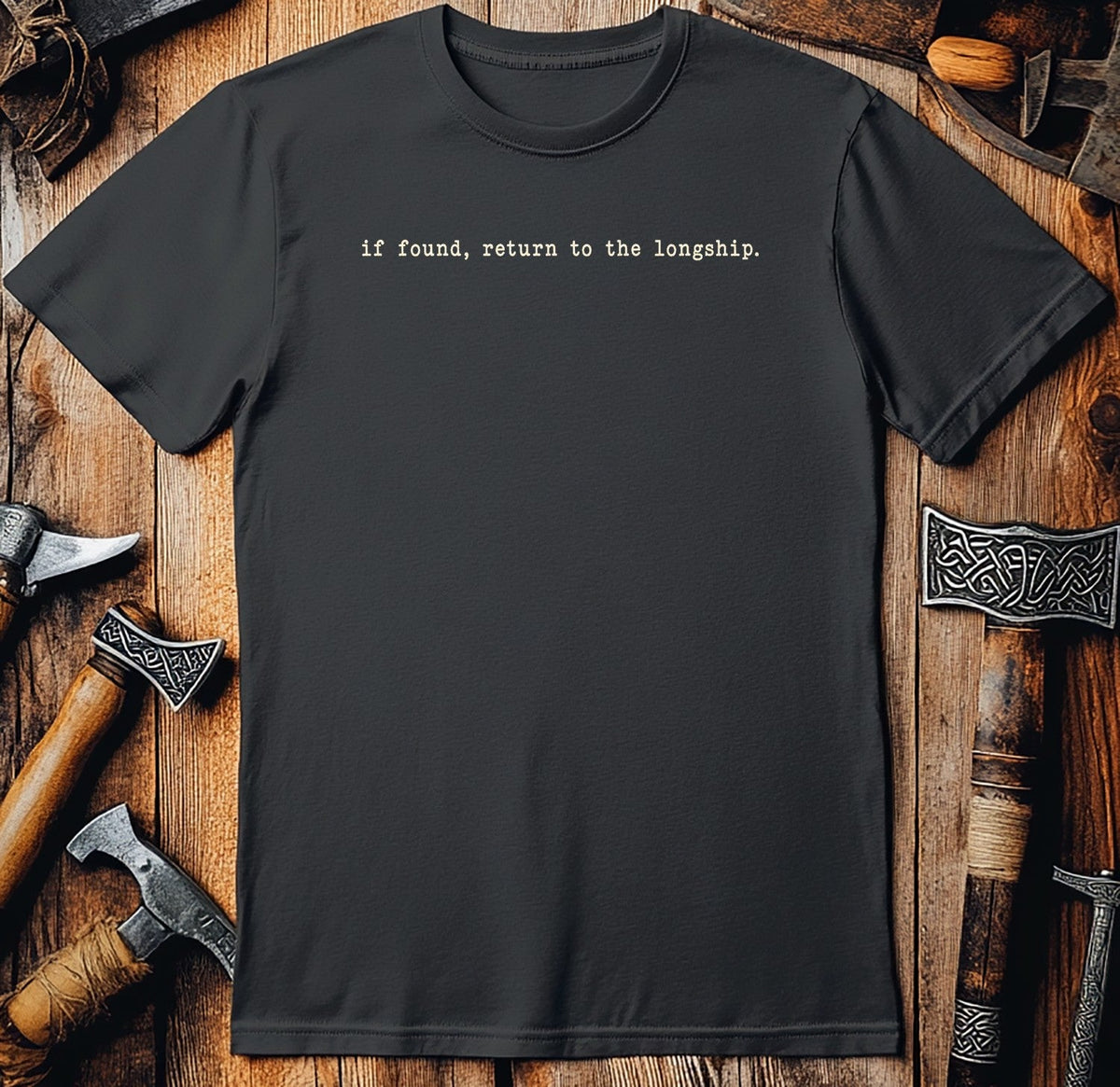 If Found, Return To The Longship Viking T-Shirt US