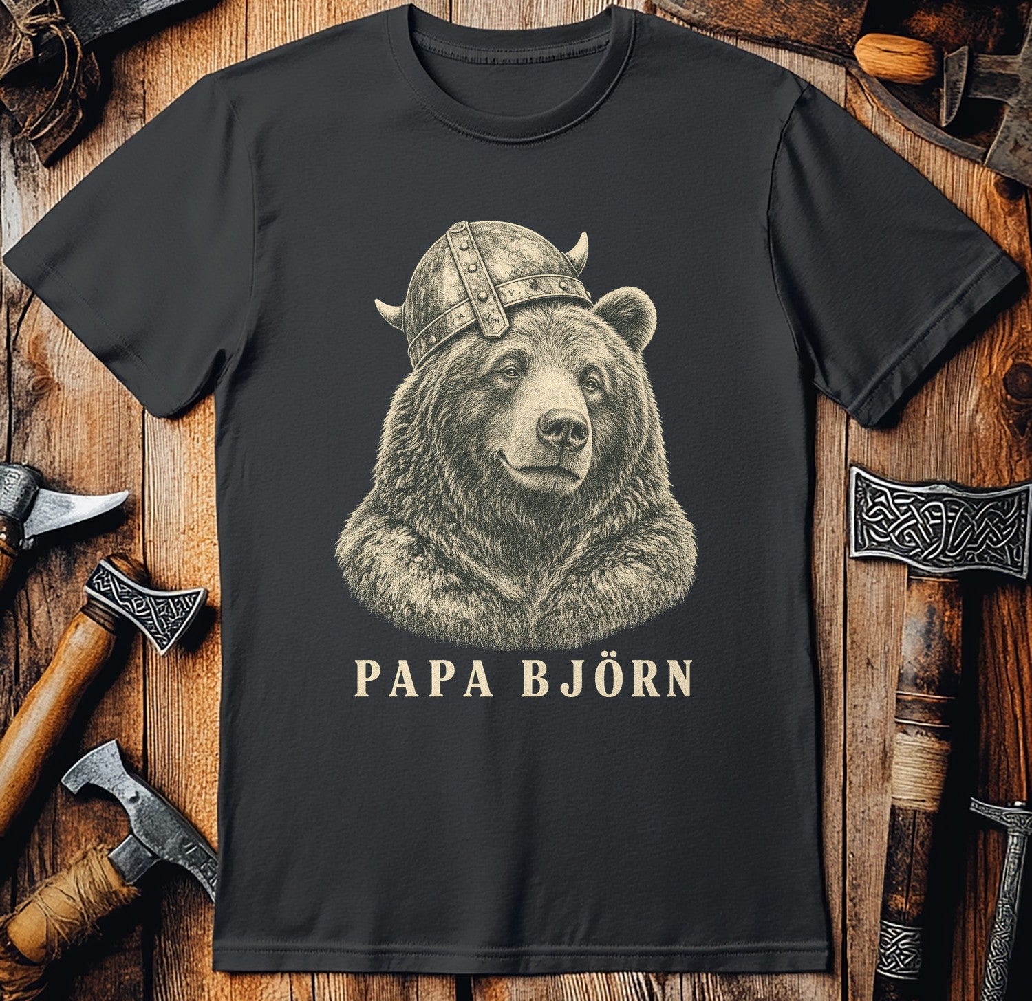 Papa Björn Viking T-Shirt US