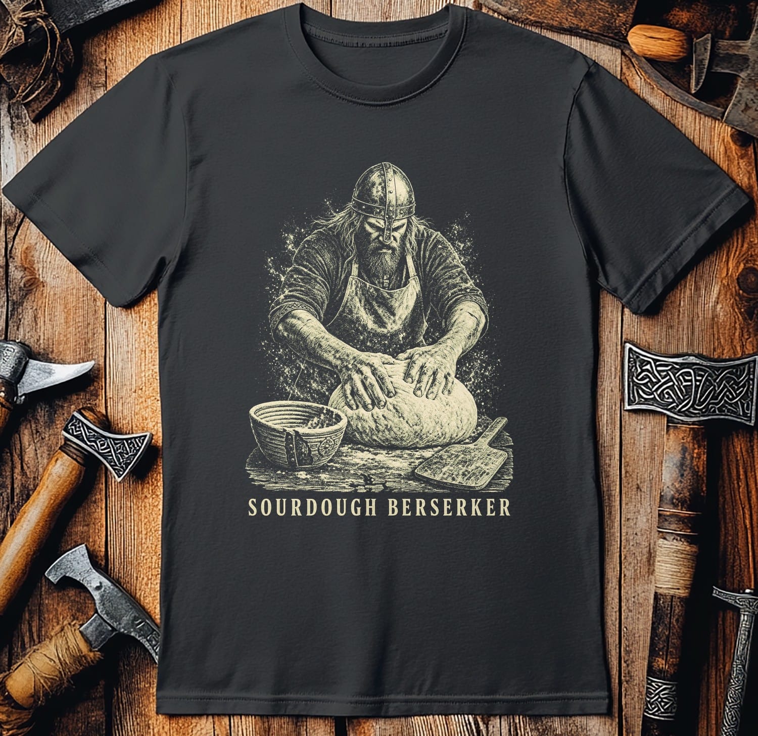 Sourdough Berserker Viking T-Shirt US