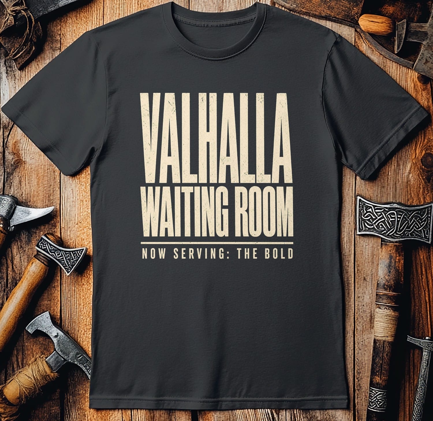 Valhalla Waiting Room Viking T-Shirt EU