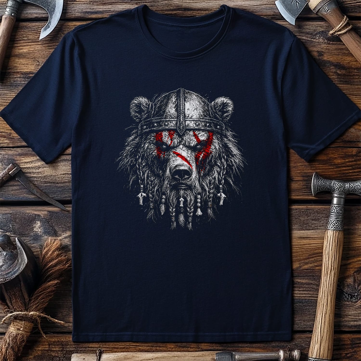 BEAR-BERSERKER-VIKING-050 T-Shirt