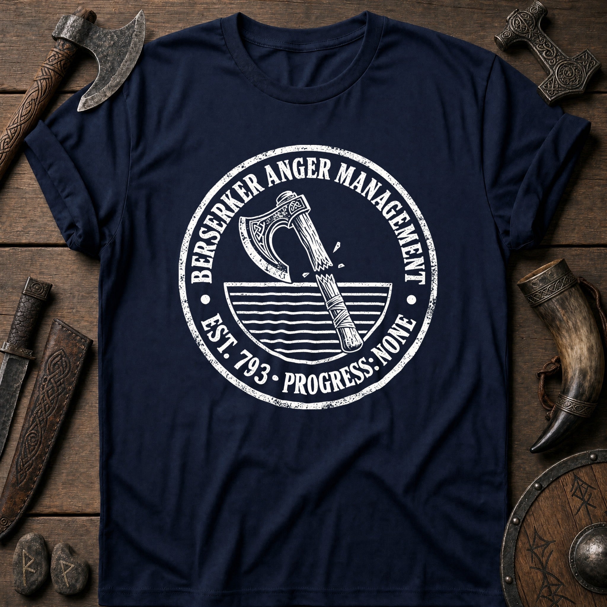 Berserker Anger Management Viking T-Shirt US
