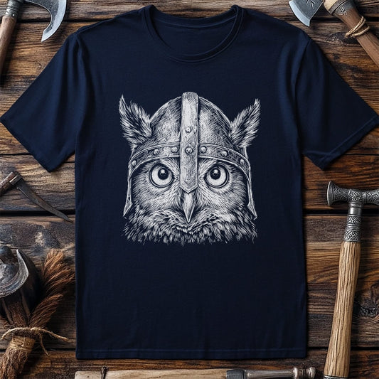 OWL-VIKING-HEAD-044 T-Shirt US