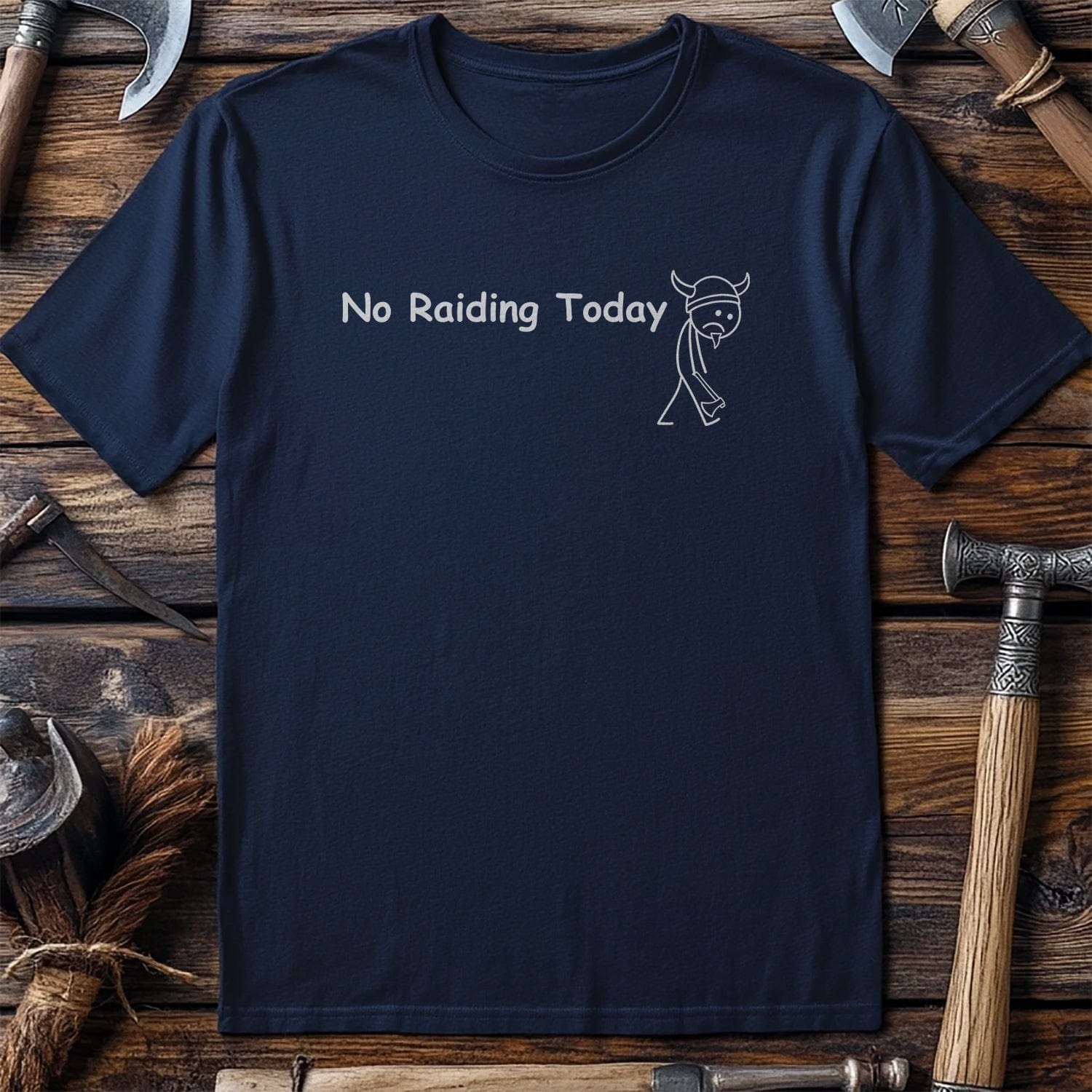 No Raid Stick T T-Shirt US