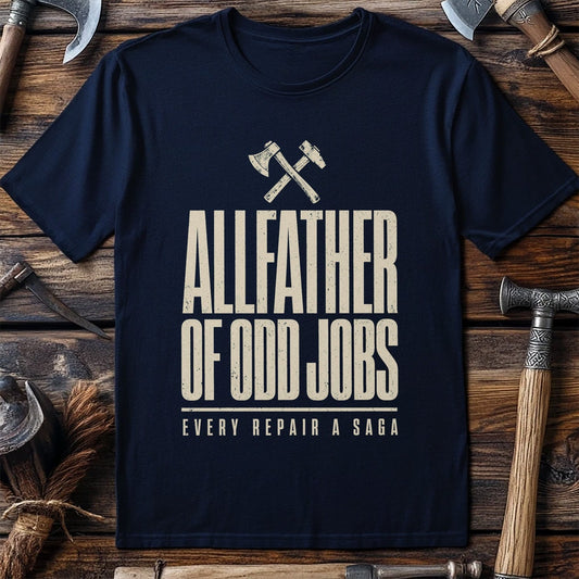 Allfather Of Odd Jobs Viking T-Shirt US