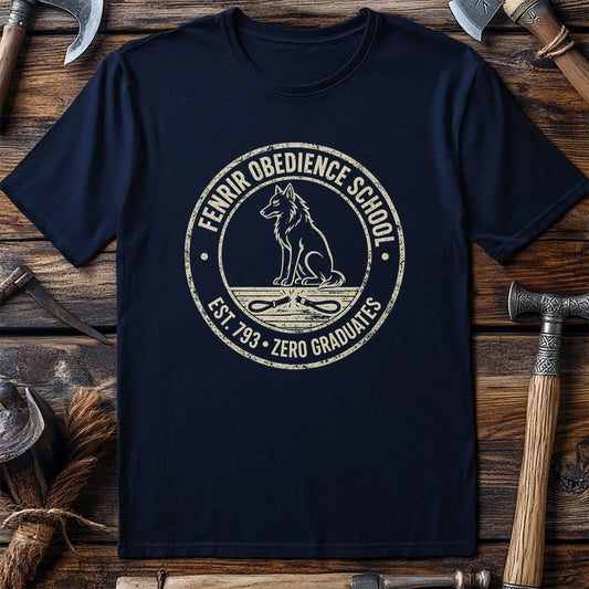 Fenrir Obedience School Viking T-Shirt US