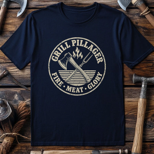 Grill Pillager Viking T-Shirt US