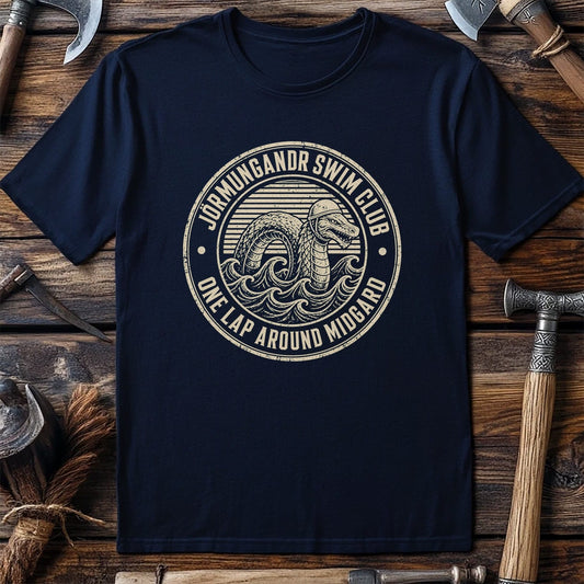 Jörmungandr Swim Club Viking T-Shirt US