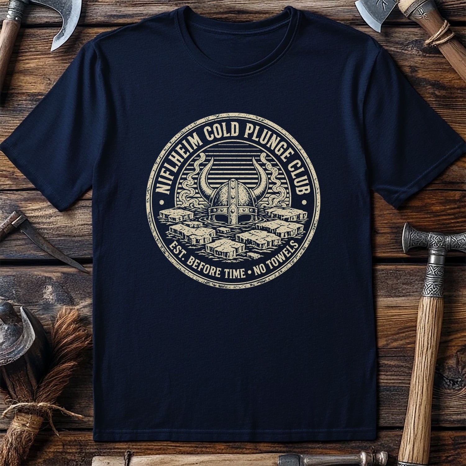 Niflheim Cold Plunge Club Viking T-Shirt US