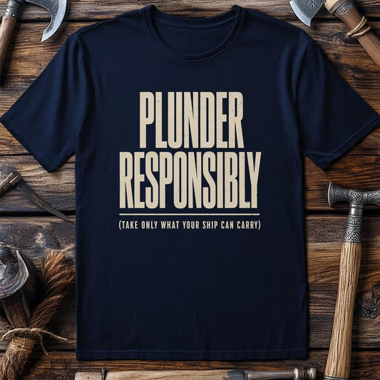 Plunder Responsibly Viking T-Shirt US