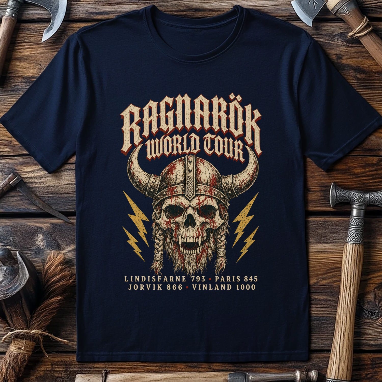 Ragnarök World Tour Viking T-Shirt US