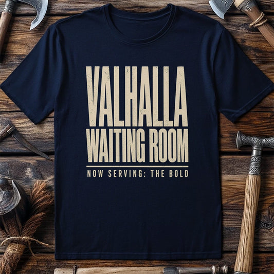 Valhalla Waiting Room Viking T-Shirt US