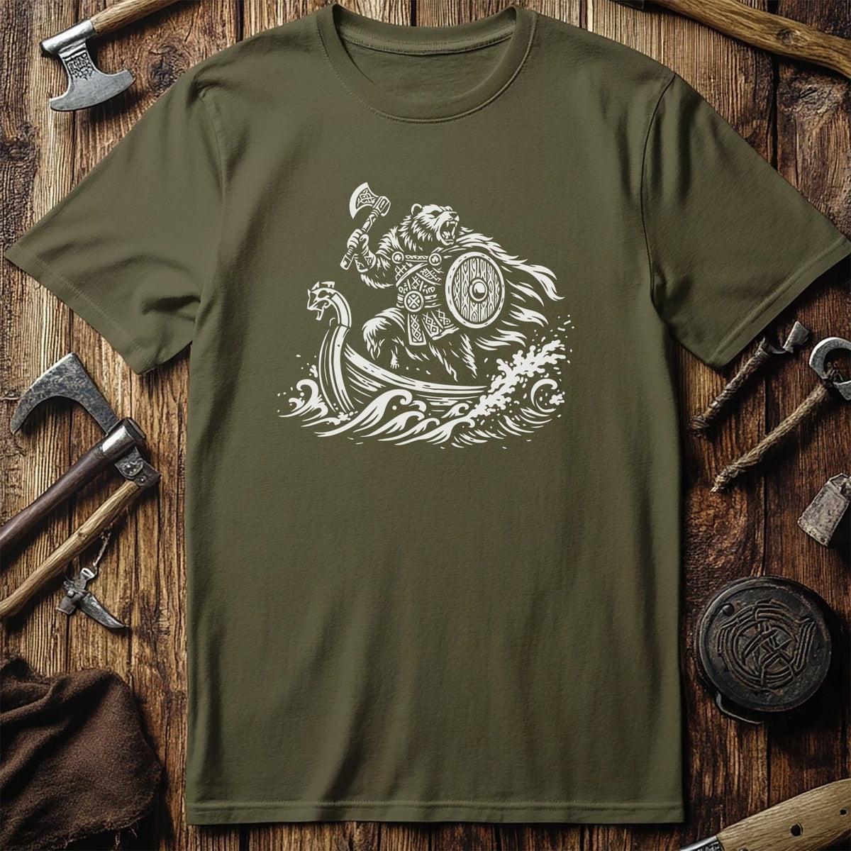 BEAR LONGSHIP 026 T Shirt