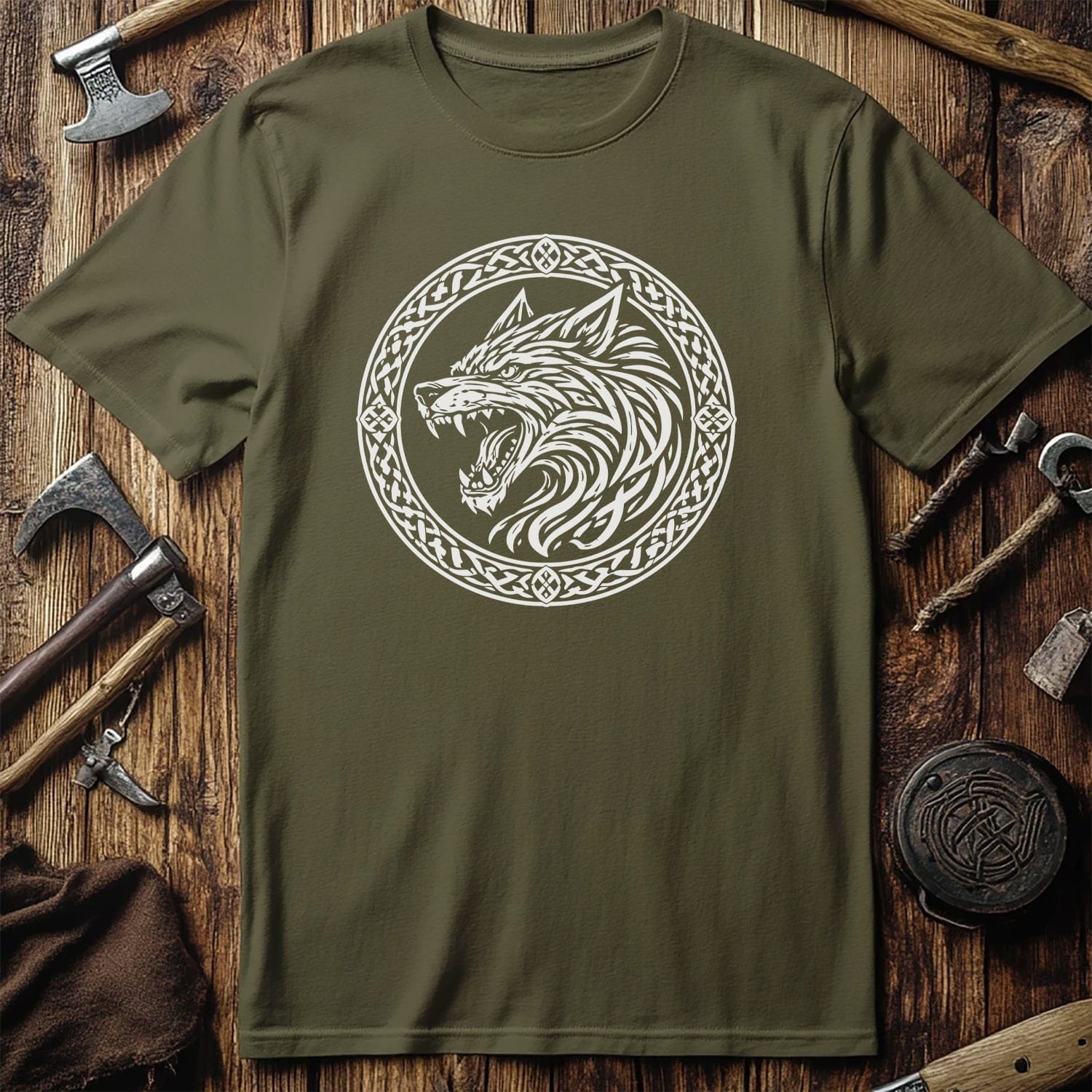 FENRIR WOLF SYMBOL 028 T Shirt US