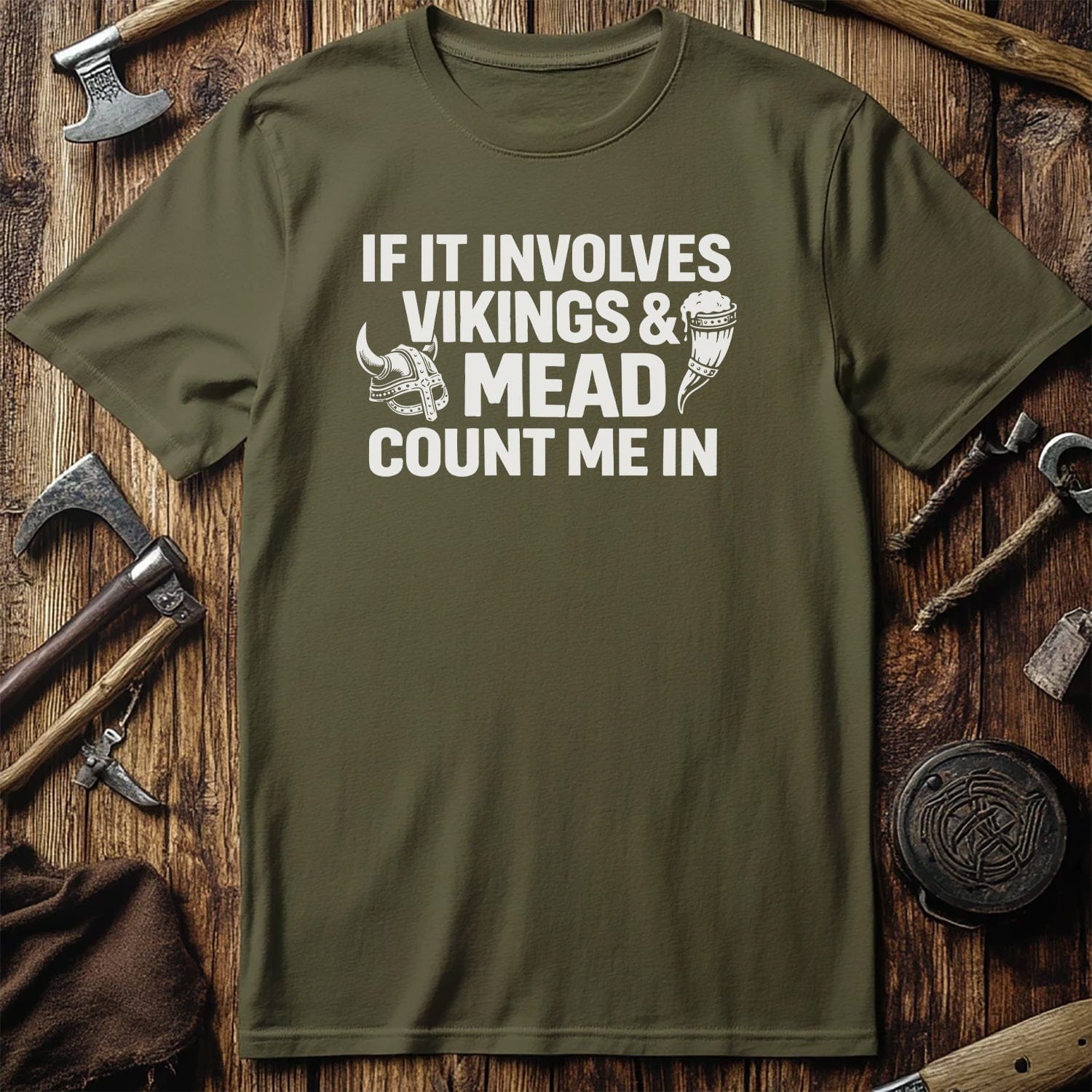 INVOLVES MEAD VIKINGS 026 T Shirt US